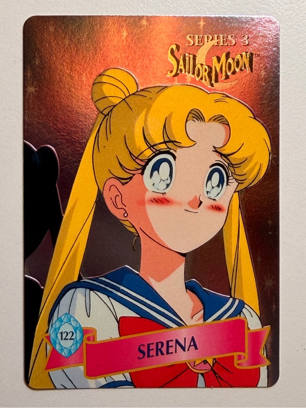 Sailor Moon Series 3 Collectible Trading Card - #122 Serena
